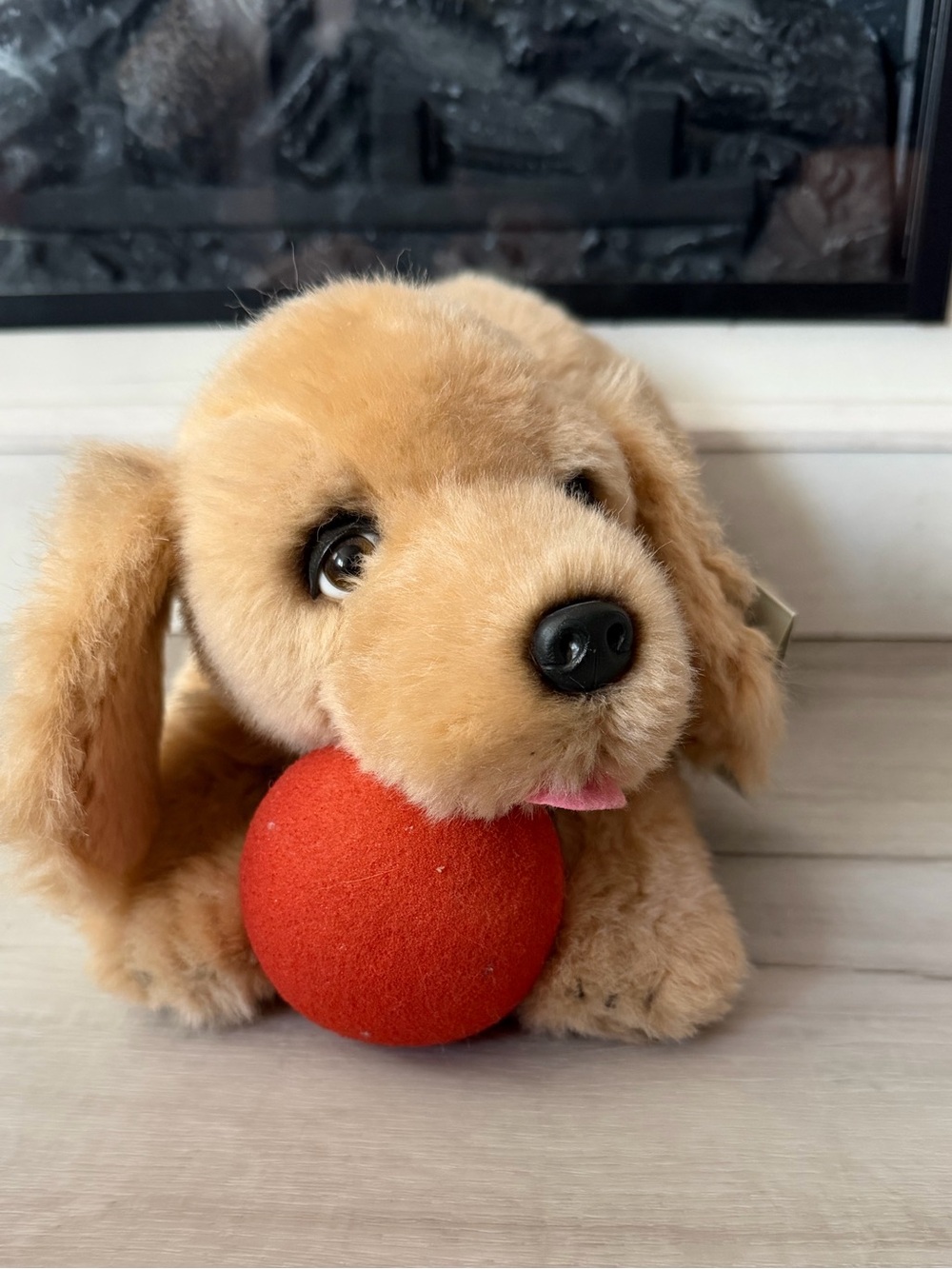 Avanti cocker spaniel puppy stuffed animal plush vintage with tags still on